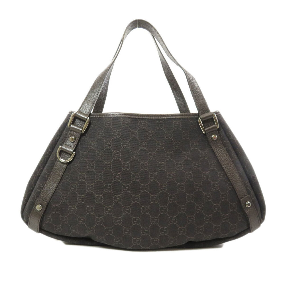 Gucci Handbag D GG brown Canvas Tote distinct ring monogram